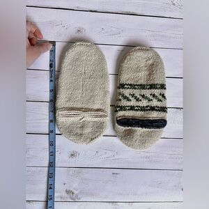 Handmade Unisex Pure Wool Socks - Two Pairs